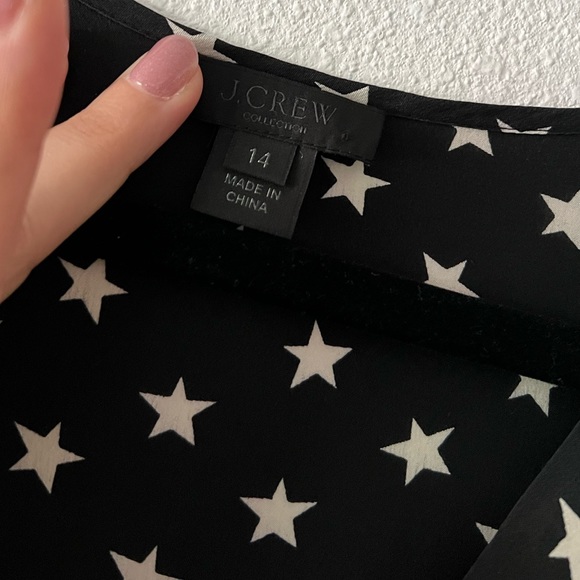 {J.Crew} Collection Silk Star Dress - Picture 8 of 12